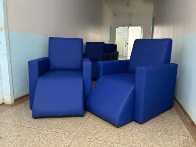Hospital recebe 10 novas poltronas para garantir mais conforto aos acompanhantes de pacientes
